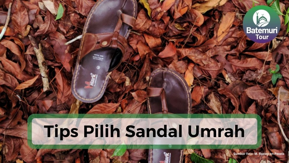 7 Rekomendasi Sandal Nyaman Untuk Umrah